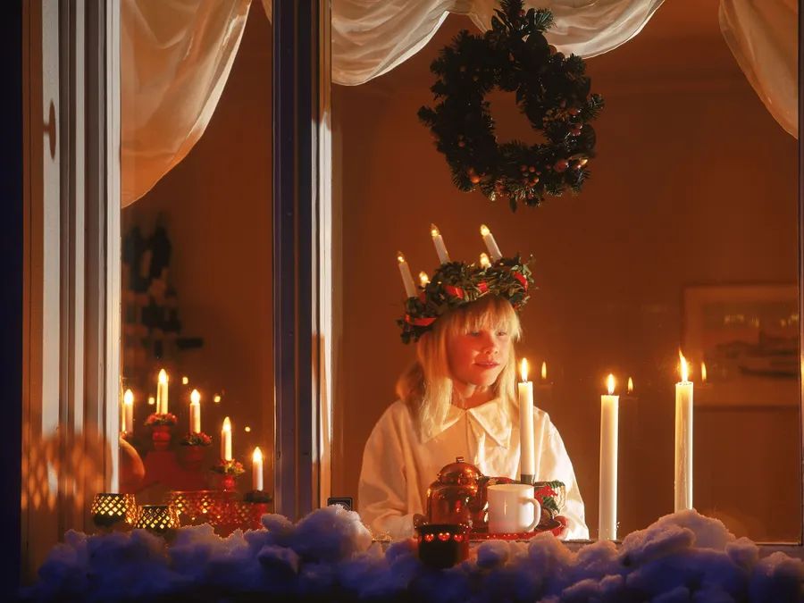 جشن روز سنت لوسیا در اسکاندیناوی