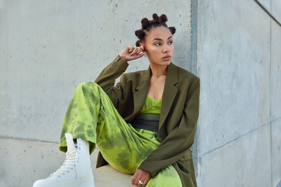 روانشناسی رنگ سبز در لباس